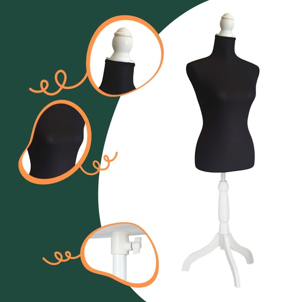 Mannekänga, 165x41x34 cm, 50% polyester, 20% trä, 30% plast, Kodustaar