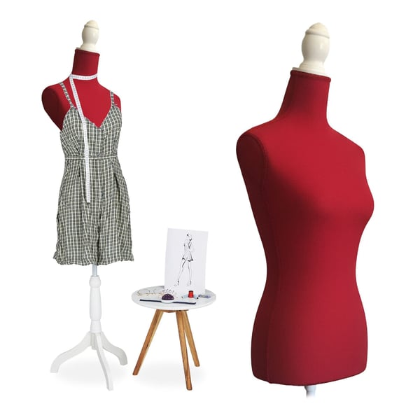 Mannekäng, 165x41x34 cm, polyester, glasfiber, plast, trä, Kodustaar