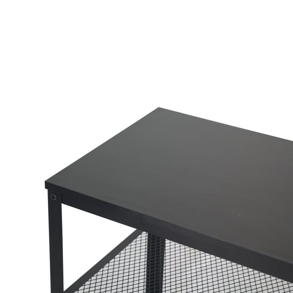 Vogn, 61x60x40 cm, Sort, stål, MDF, spånplade, plastik, Kodustaar