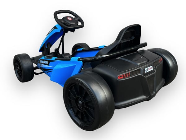 Elektrisk Drift Kart, drift Go-Kart, 110x77x54 cm, Blå