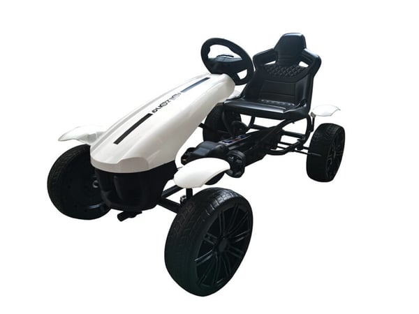 Go-Kart, 115x62.5x60 cm, Vit