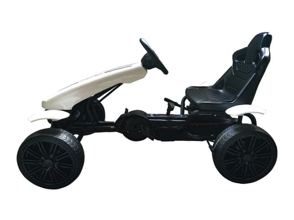 Go-Kart, 115x62.5x60 cm, Vit
