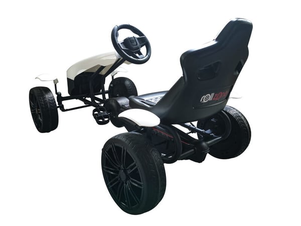 Go-Kart, 115x62.5x60 cm, Vit