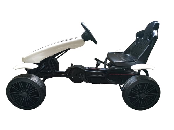 Go-Kart, 115x62.5x60 cm, Vit