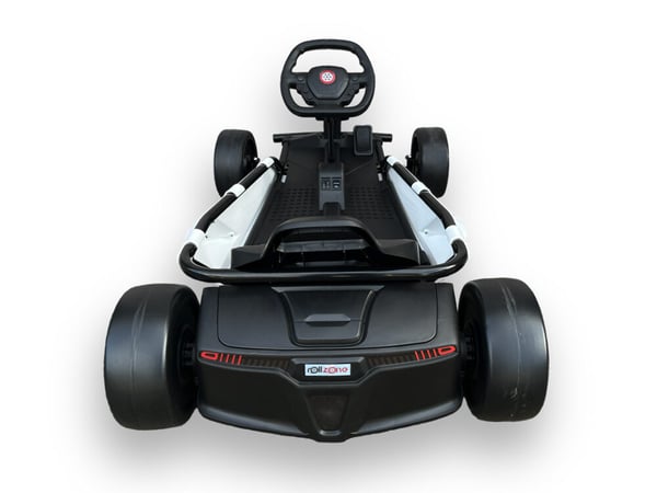 Elektrisk Drift Kart, drift Go-Kart, 110x77x54 cm, Vit
