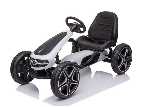 Go-kart, MERCEDES Go-kart, 112x58x62 cm, Vit