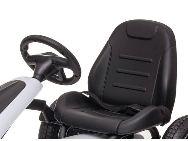 Go-kart, MERCEDES Go-kart, 112x58x62 cm, Hvid