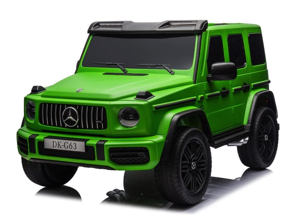 Sähköinen lasten auto, Mercedes G63, 159x93x81 cm, Vihreä