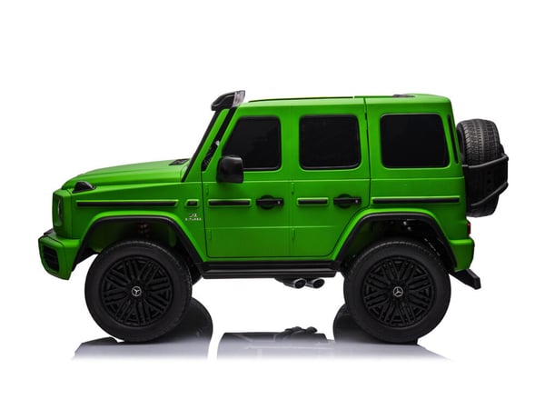 Sähköinen lasten auto, Mercedes G63, 159x93x81 cm, Vihreä