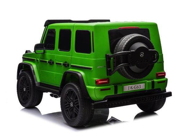 Sähköinen lasten auto, Mercedes G63, 159x93x81 cm, Vihreä