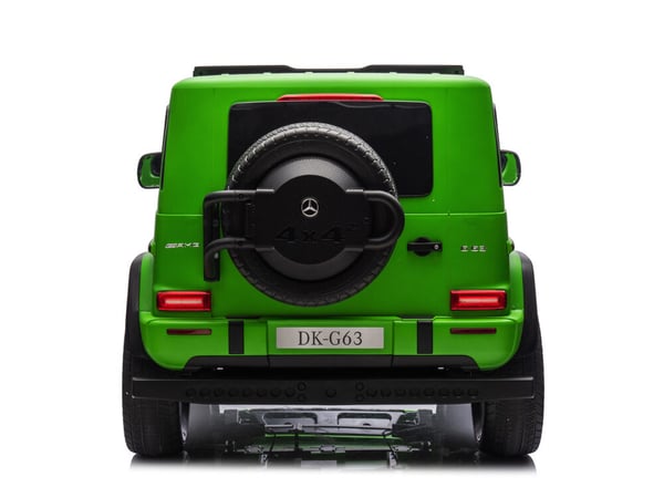 Sähköinen lasten auto, Mercedes G63, 159x93x81 cm, Vihreä