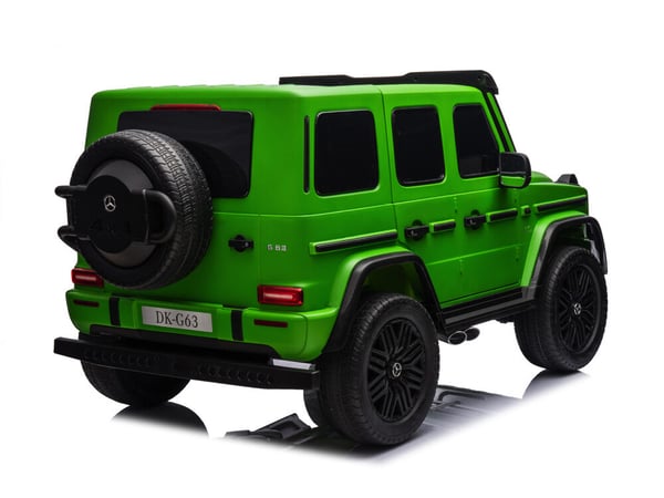 Sähköinen lasten auto, Mercedes G63, 159x93x81 cm, Vihreä