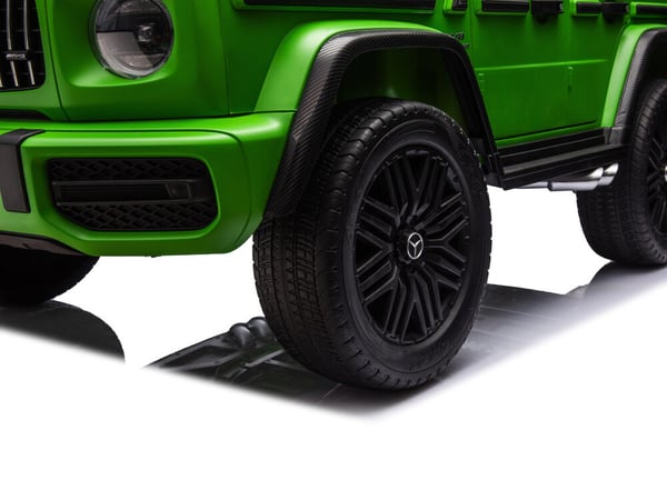 Sähköinen lasten auto, Mercedes G63, 159x93x81 cm, Vihreä