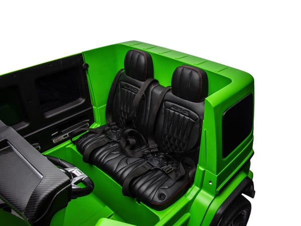 Sähköinen lasten auto, Mercedes G63, 159x93x81 cm, Vihreä
