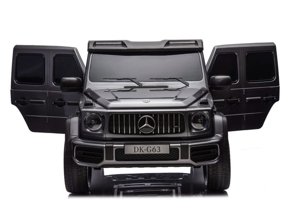 Sähköinen lasten auto, Mercedes G63, 159x93x81 cm, Harmaa