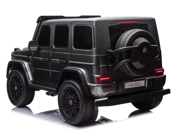 Sähköinen lasten auto, Mercedes G63, 159x93x81 cm, Harmaa