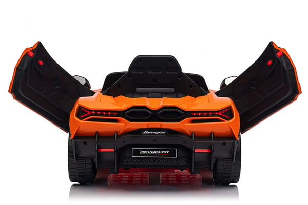 Sähköinen lasten auto, Lamborghini Revuelto, 105x60x40 cm, Oranssi