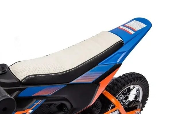 Elektrisk crossmotorcykel, 114x63.5x72.7 cm, Blå/Orange