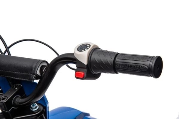 Elektrisk crossmotorcykel, 114x63.5x72.7 cm, Blå/Orange
