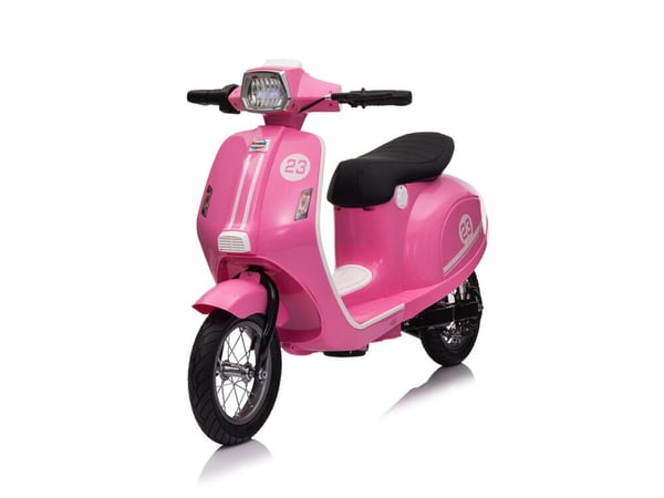 Elektrisk børnescooter, 130x55x79 cm, Pink
