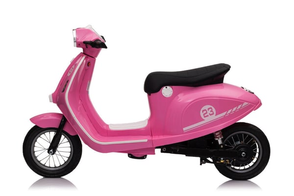 Elektrisk børnescooter, 130x55x79 cm, Pink