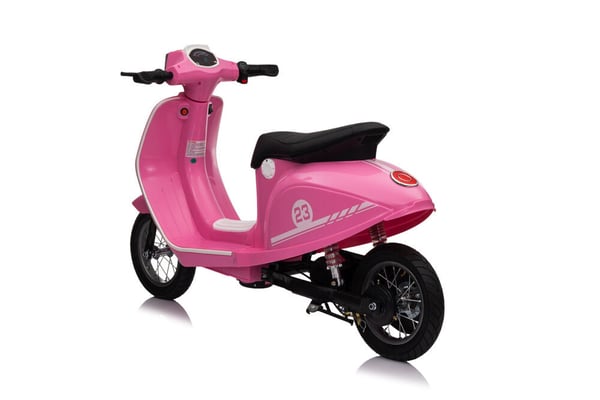 Elektrisk børnescooter, 130x55x79 cm, Pink