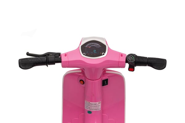 Elektrisk børnescooter, 130x55x79 cm, Pink