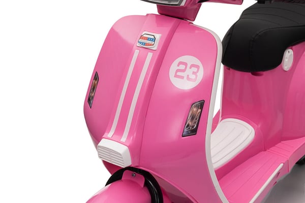Elektrisk børnescooter, 130x55x79 cm, Pink