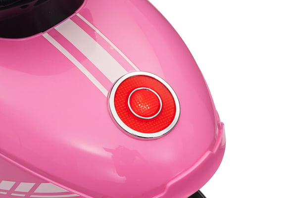 Elektrisk børnescooter, 130x55x79 cm, Pink