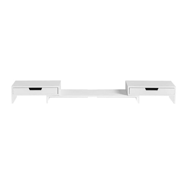 Monitorstativ, 60x22x11 cm, Brun
