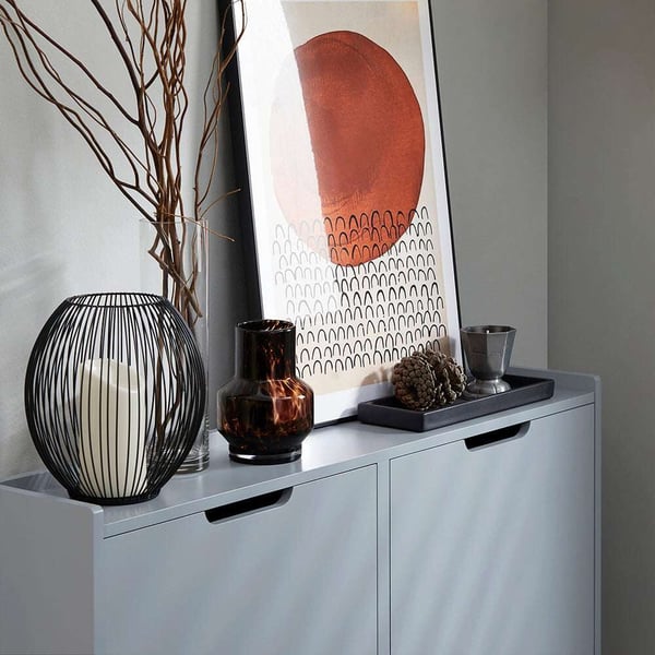 Sko Skab, FSR100, 100x19x90 cm, Hvid