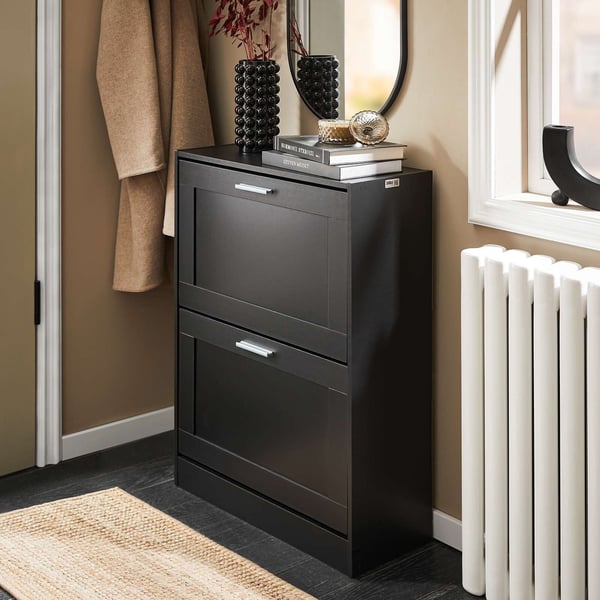 Sko Skab, FSR137-SCH, 60x23x79 cm, Brun