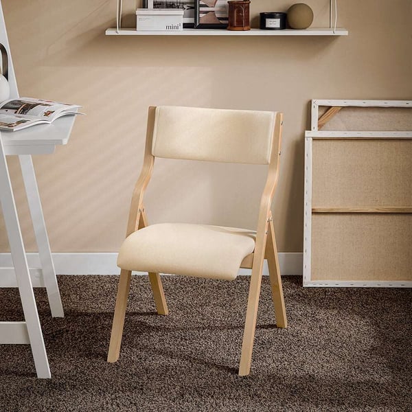 Foldbar stol, Sædehøjde 44 cm, Rød