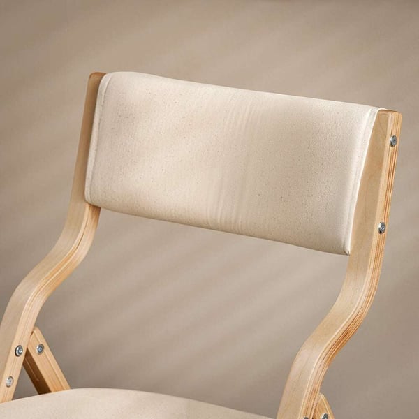 Foldbar stol, Sædehøjde 44 cm, Rød