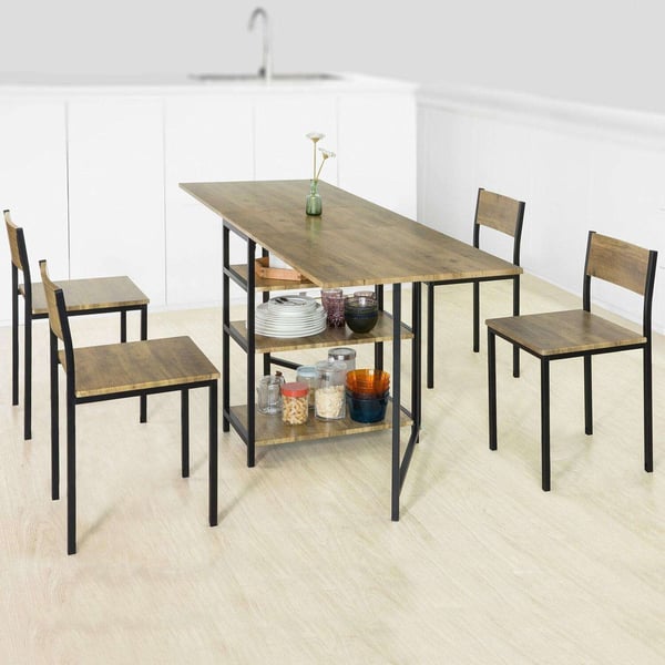 Ruokapöytä, 180x60x77 cm, Valkoinen