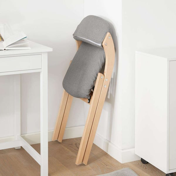 Hopfällbar stol, 57x79x47 cm, Grå