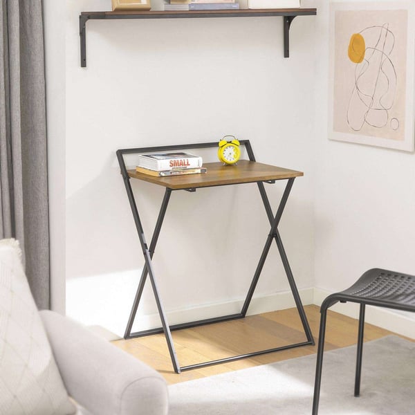 Foldbar Skrivebord, 63x45x77 cm, Hvid