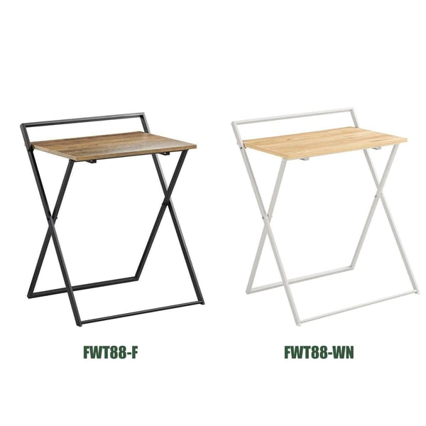Foldbar Skrivebord, 63x45x77 cm, Hvid