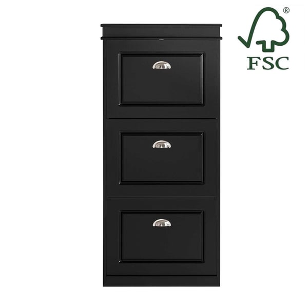 Sko Skab, FSR94-SCH, 24x117x53 cm, Grøn Sko Skab, FSR94-SCH, 24x117x53 cm, Grøn