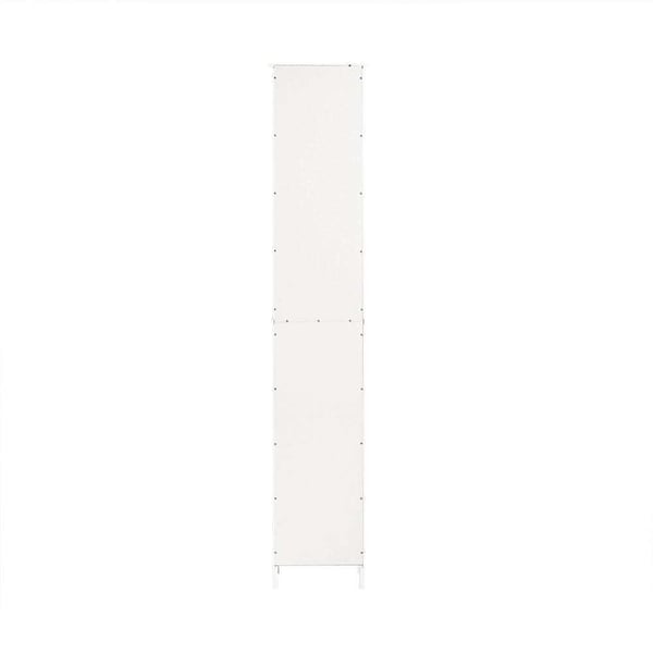 Badrumsskåp, 29x29x170 cm, Vit