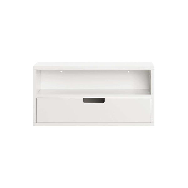 Natbord, 45x25x22 cm, Hvid