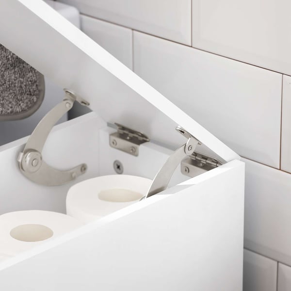 WC-paperiteline, 60x20x75 cm, Valkoinen