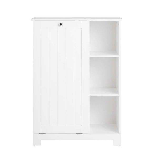 Badeværelsesskab, 60x37x86 cm, Hvid Badeværelsesskab, 60x37x86 cm, Hvid