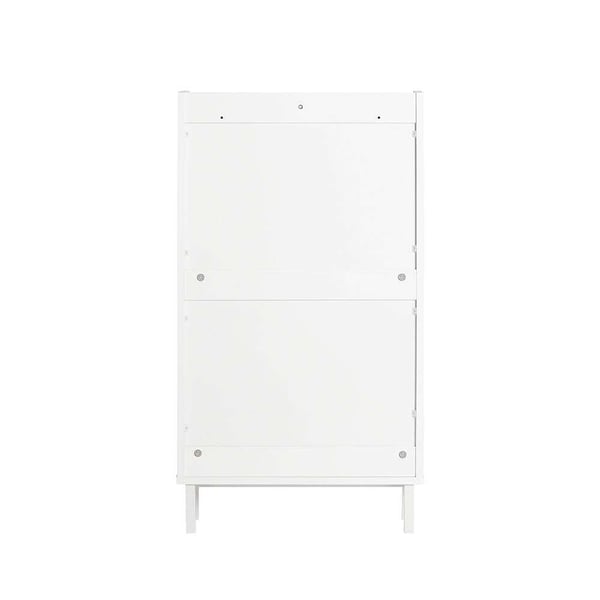 Sko Skab, FSR151-W, 19x91x50 cm, Hvid