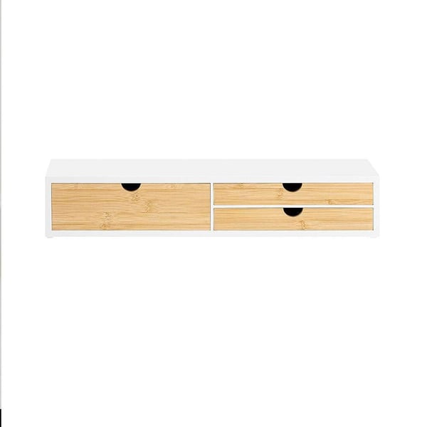 Monitorstativ, 60x22x11 cm, Brun