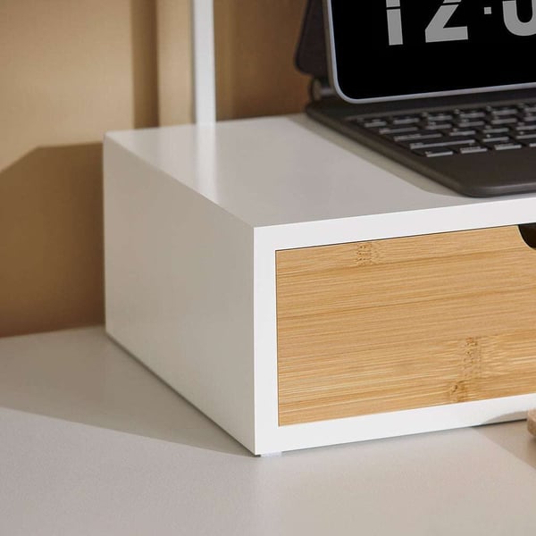 Monitorstativ, 60x22x11 cm, Brun