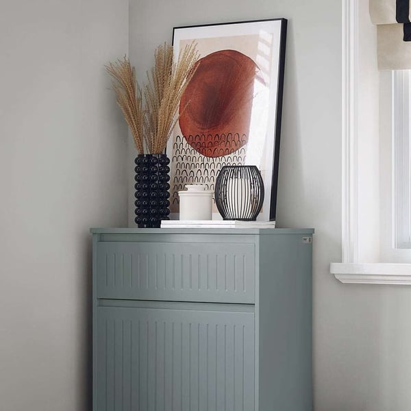 Sko Skab, FSR165-HG, 26x100x61 cm, Grå
