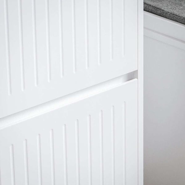 Skoskab, FSR165-W, 26x100x61 cm, Hvid