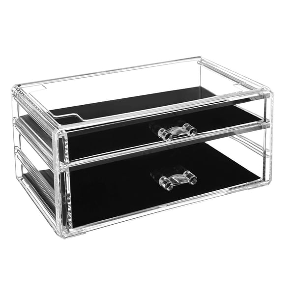 Sminkeorganisator, 24x13.5x22 cm, Transparent