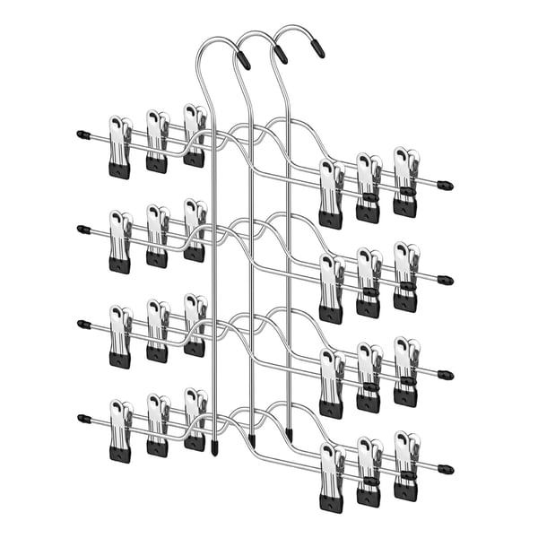 Buksestativ sæt, 33x37,5 cm, Sølv, Metal